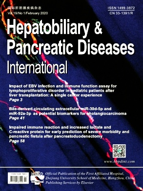 Hepatobiliary & Pancreatic Diseases International杂志